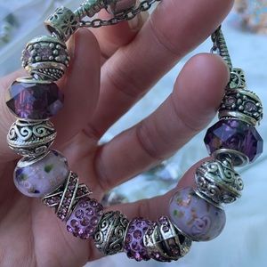 NEW high quality Salvano Crystal Customizable 7.5 Bracelet